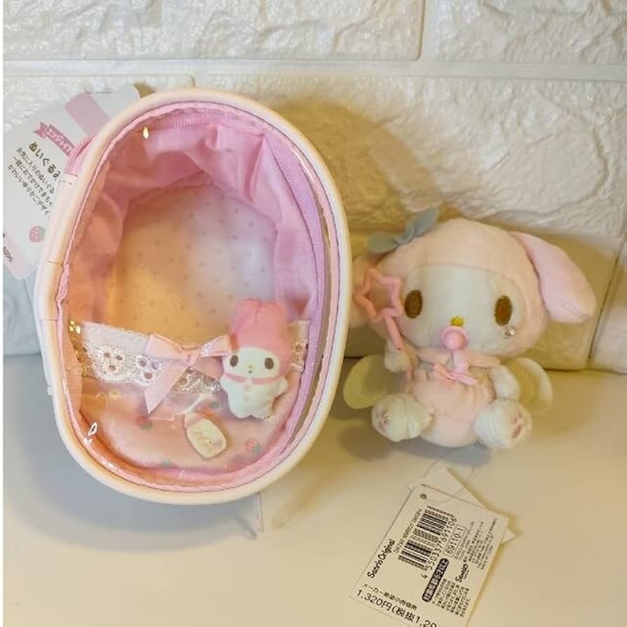 サンリオ - マイメロ♡ベビー♡赤ちゃん♡ぬいぐるみ♡マスコット♡ポーチ♡新品タグ付き Amazon | マイメロベビーエンジェルマスコット×ぬいぐるみポーチ